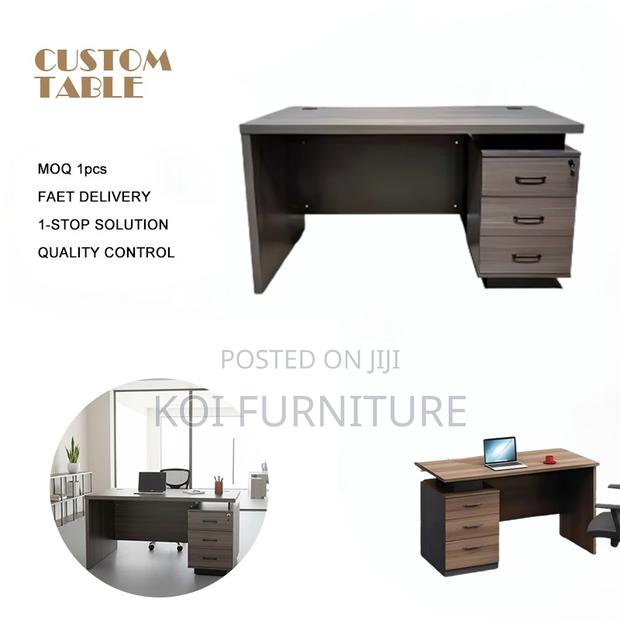 Office Desk : Modern 1400mm Executive Office Desk - thumbnail 4