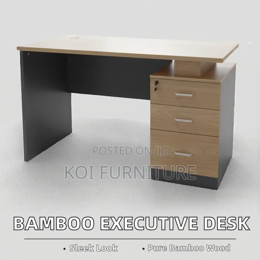 Office Desk : Modern 1400mm Executive Office Desk