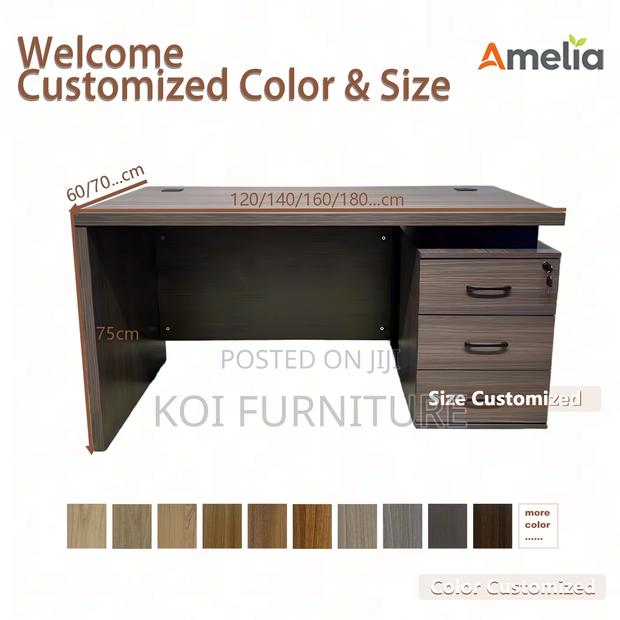 Office Desk : Modern 1400mm Executive Office Desk - thumbnail 9