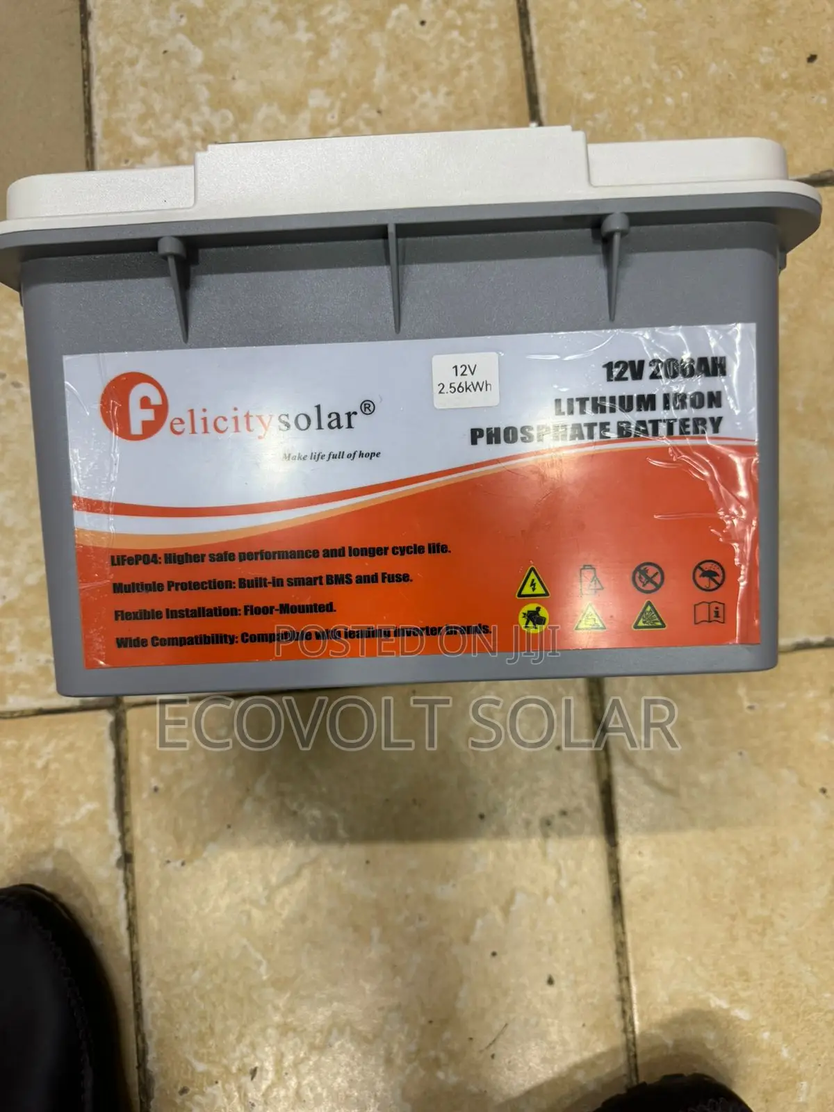 12v 200ah 2.56kwh Felicity Lithium Battery