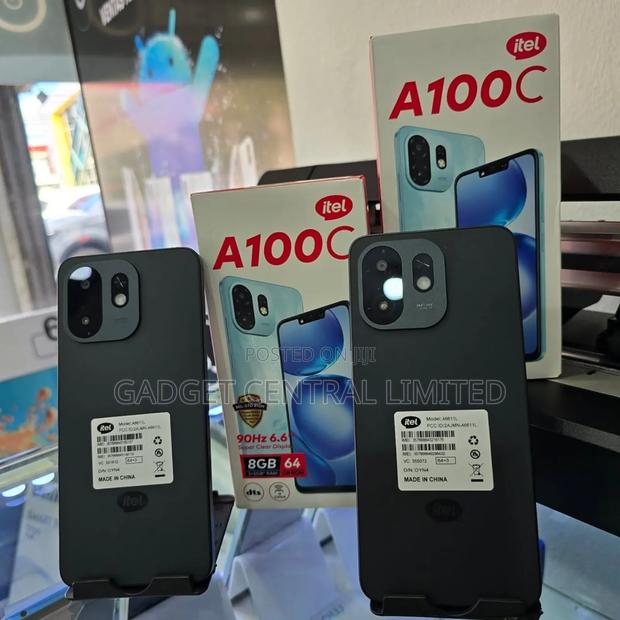 New Itel A100C 64 GB Black