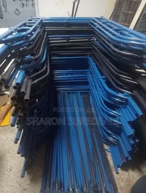 Blue Scaffolding Ladders