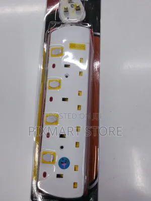 JSB 3 Metre 4 Socket Extension Cable Surge Safe