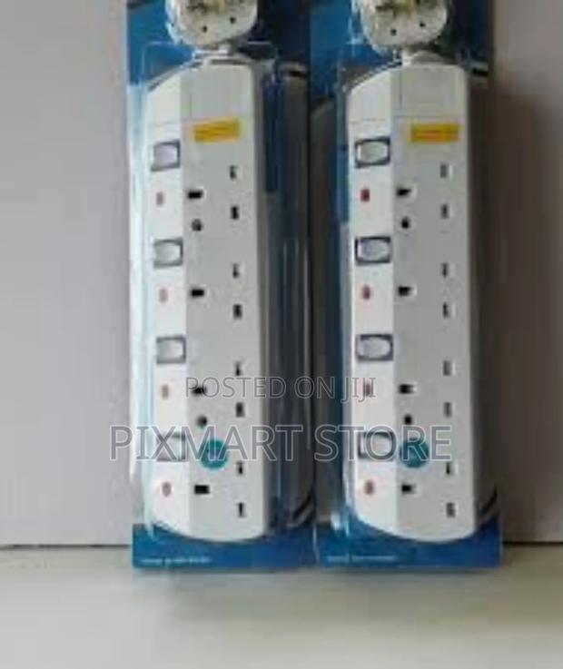 JSB 3 Metre 4 Socket Extension Cable Surge Safe - thumbnail 2