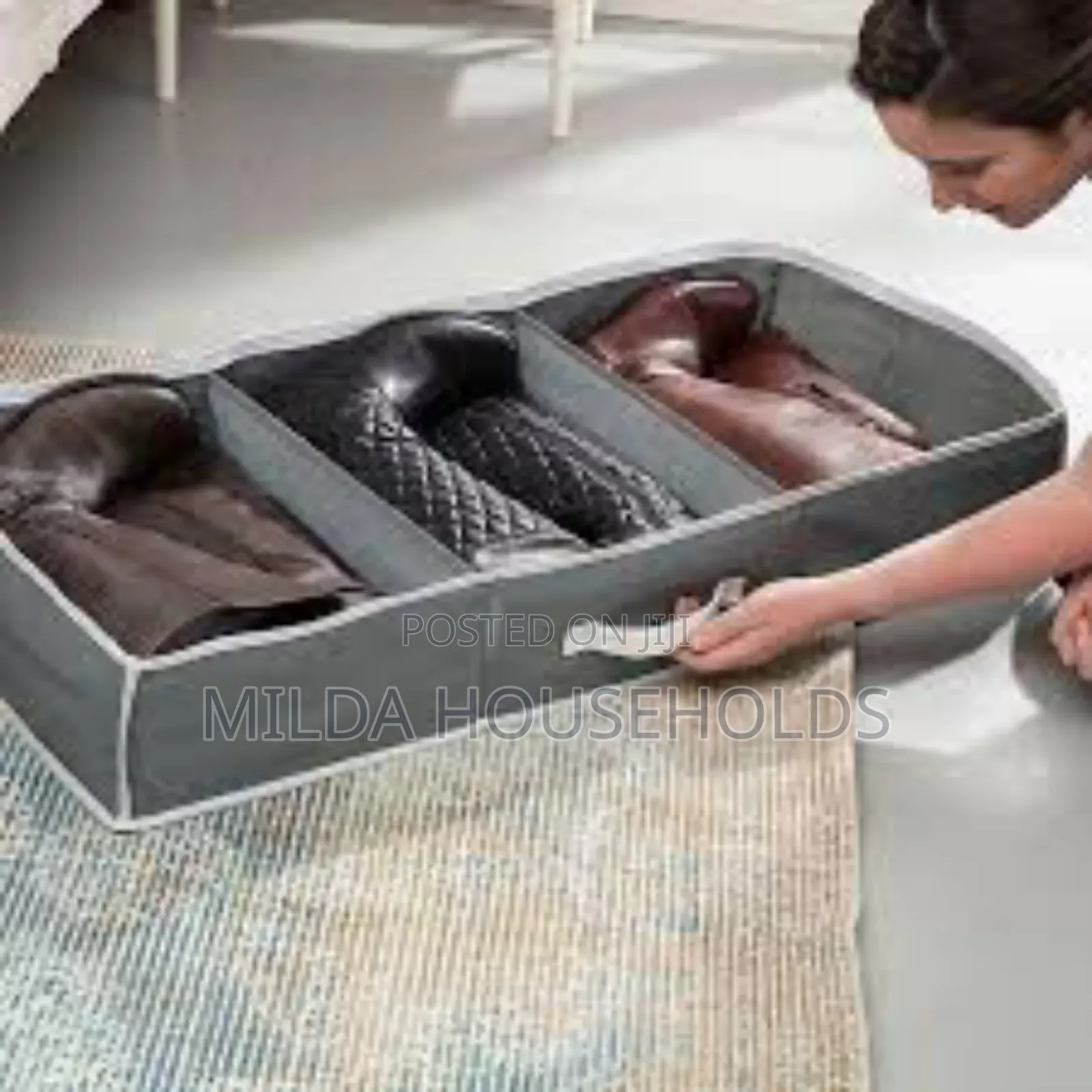 Under The Bed Boots Storage