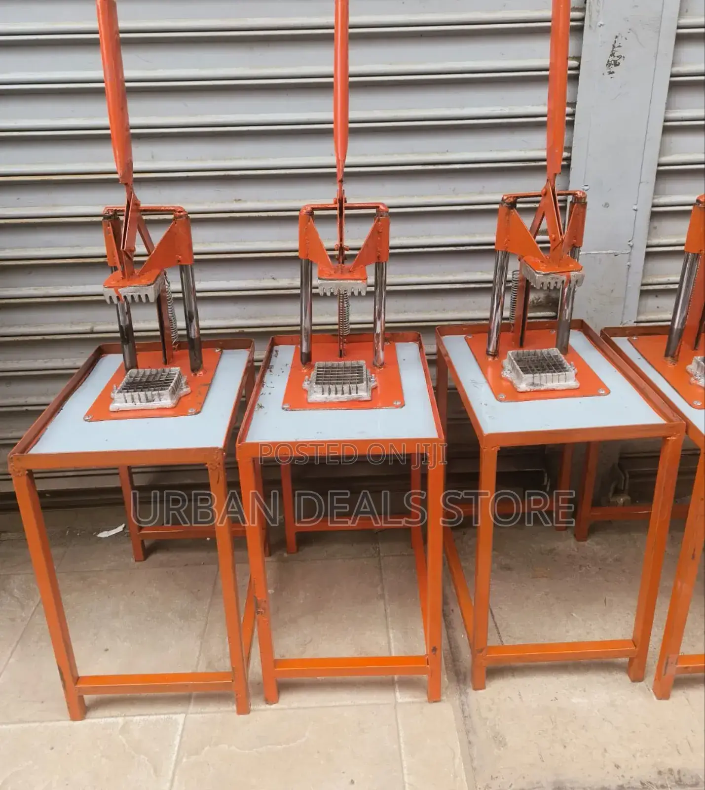 Commercial Chips Cutter Strong Stainless Steel Body