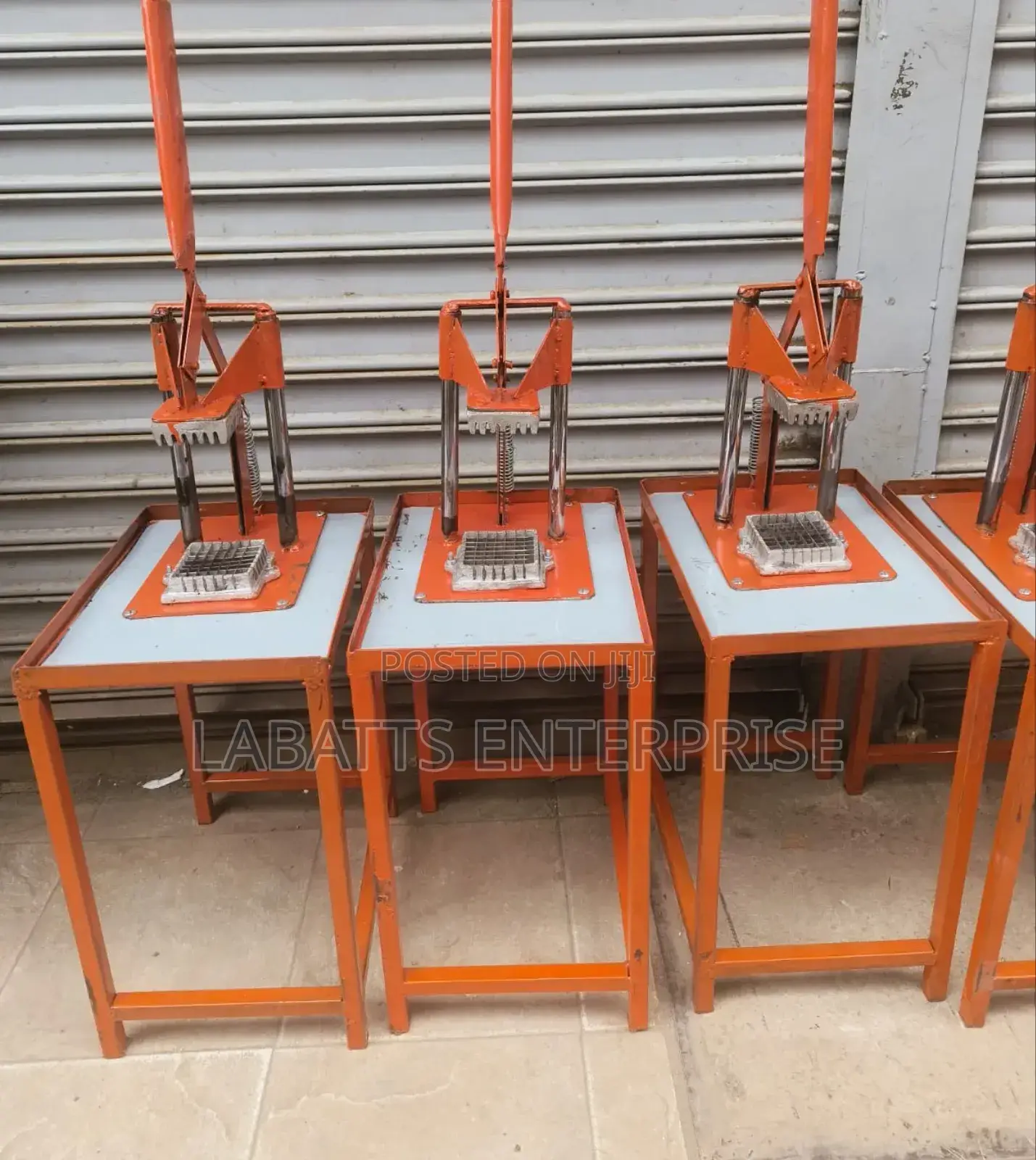 Commercial Chips Cutter Strong Stainless Steel Body