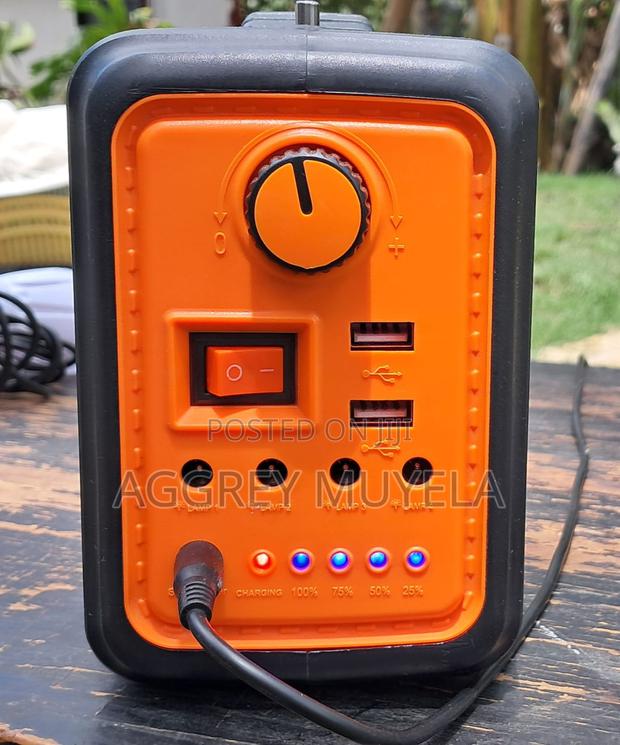 Solar Home Lighting With Mp3 Player + Radio + Bluetooth - thumbnail 6