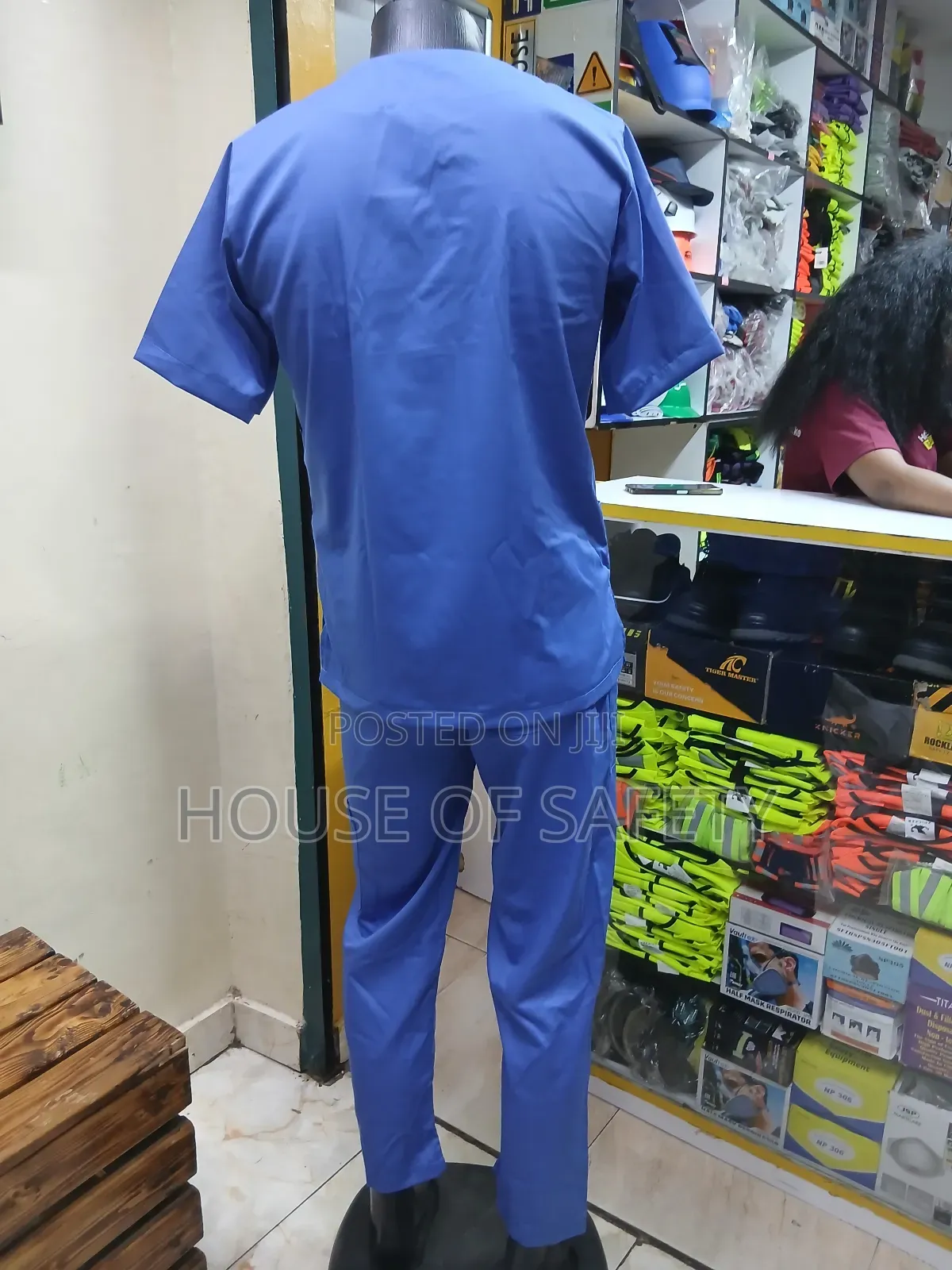 Nanny Crown Uniform Royal Blue