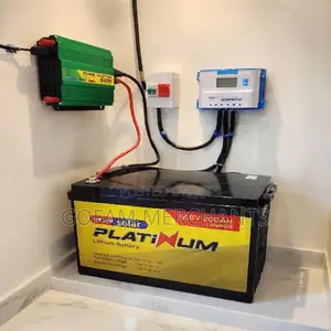 200ah Chloride Platinum Lithium Battery, 600w Inverter and 60a PWM