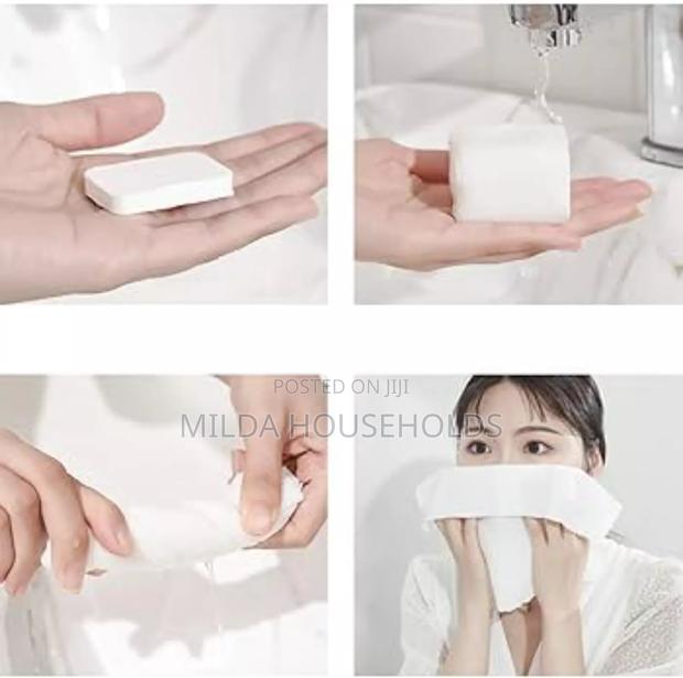 Magic Compact Towels.
