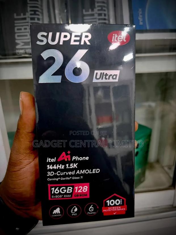 New Itel S26 Ultra 128 GB Blue - thumbnail 2