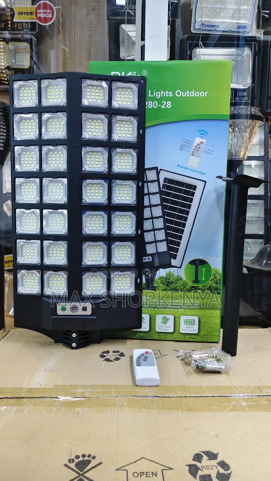 600w CBK Solar Street Light