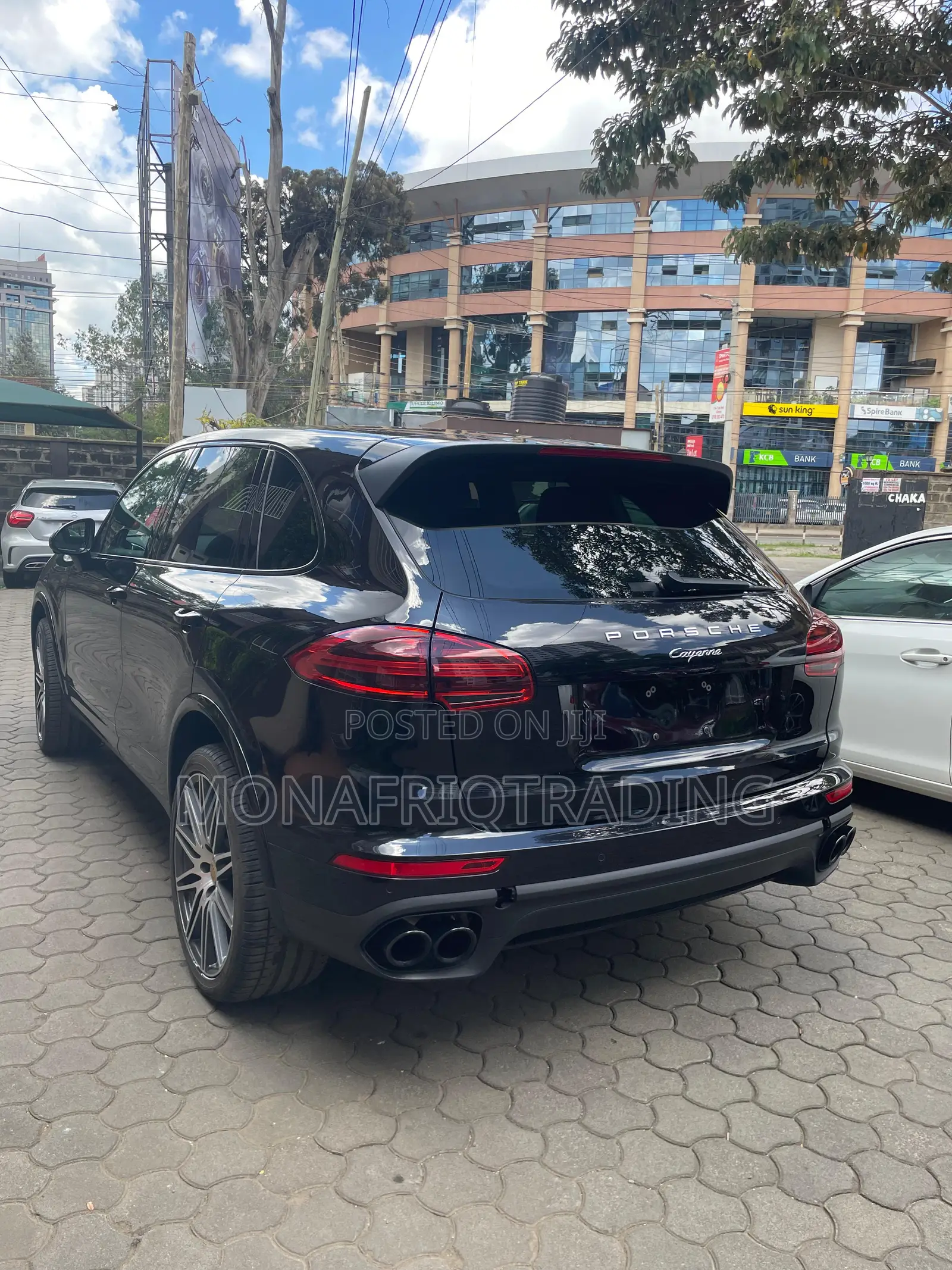 Porsche Cayenne Platinum Edition AWD 2018 Black
