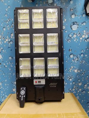 3000w Solar Street Light + Pole - thumbnail 2