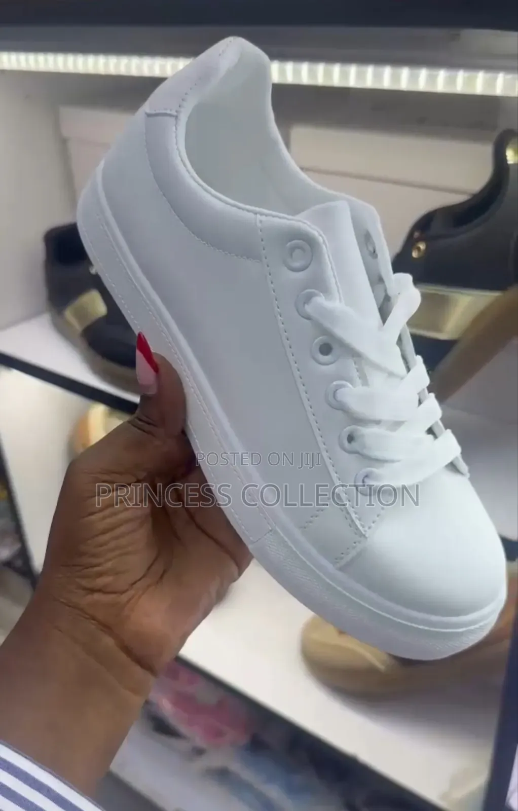 White Cute Sneakers on Sale