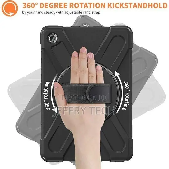 Sajul Samsung Tab S9fe Case, Rugged Shockproof Pc Back Protective Case