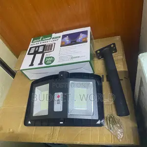 300w Led Street Lamp – Metal Pole Included Outdoor Light