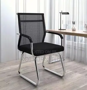Office Chair : Modern Mesh Office Visitor Chair
