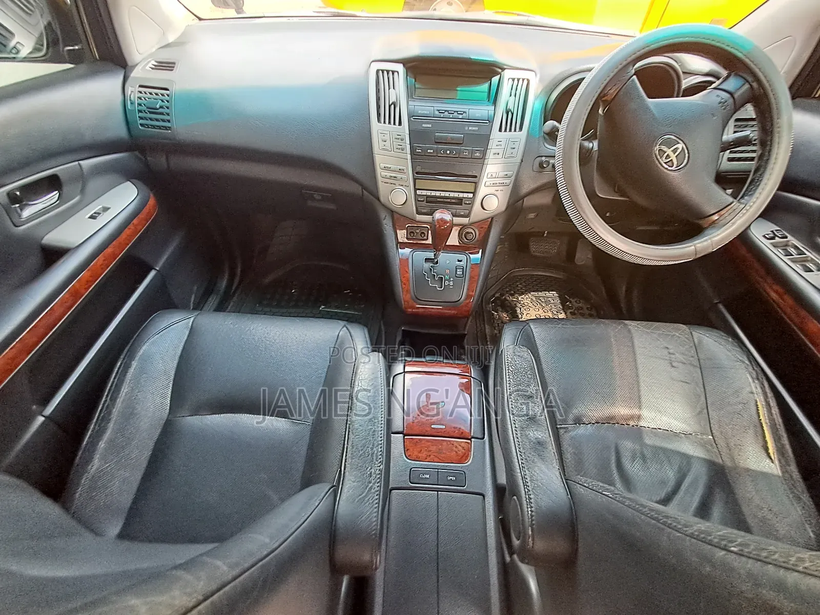 Toyota Harrier 2008 Black