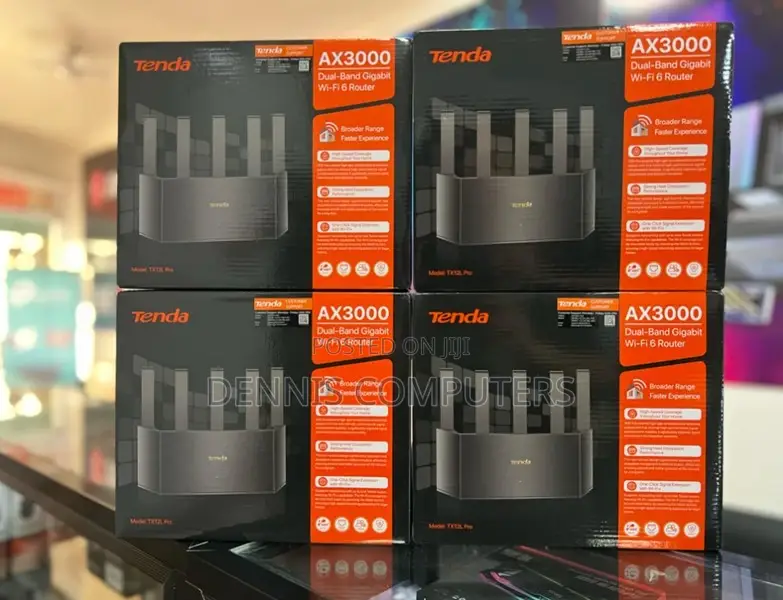 Tenda Tx12l Pro Ax3000 Dual-Band Wi-Fi 6 Router