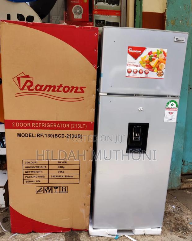 Ramtons 213ltrs Fridge With Dispenser