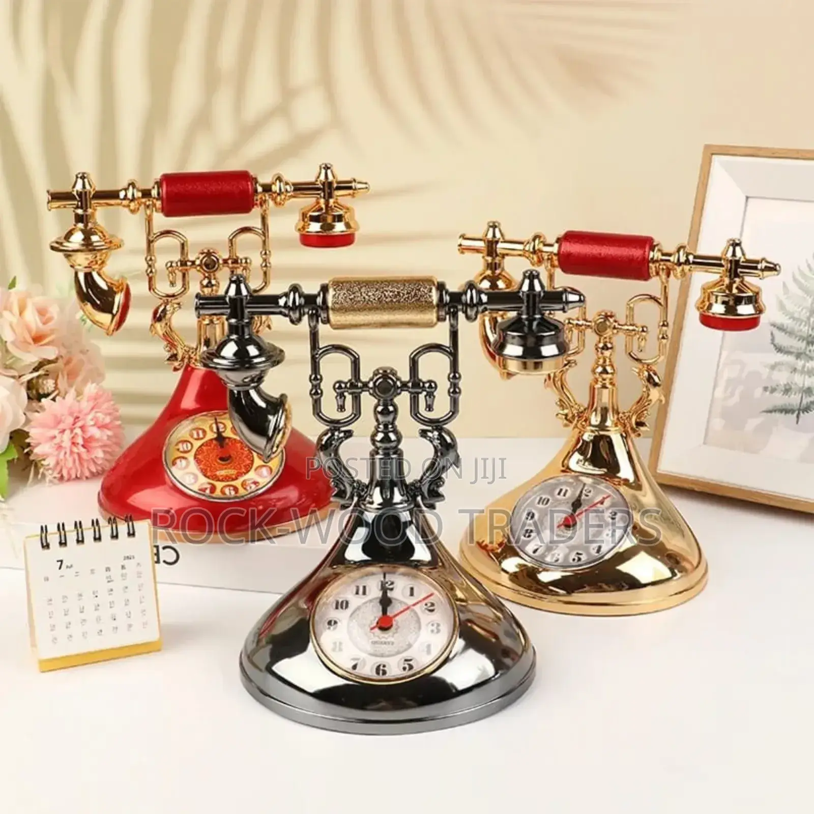 Telephone Alarm Clock
