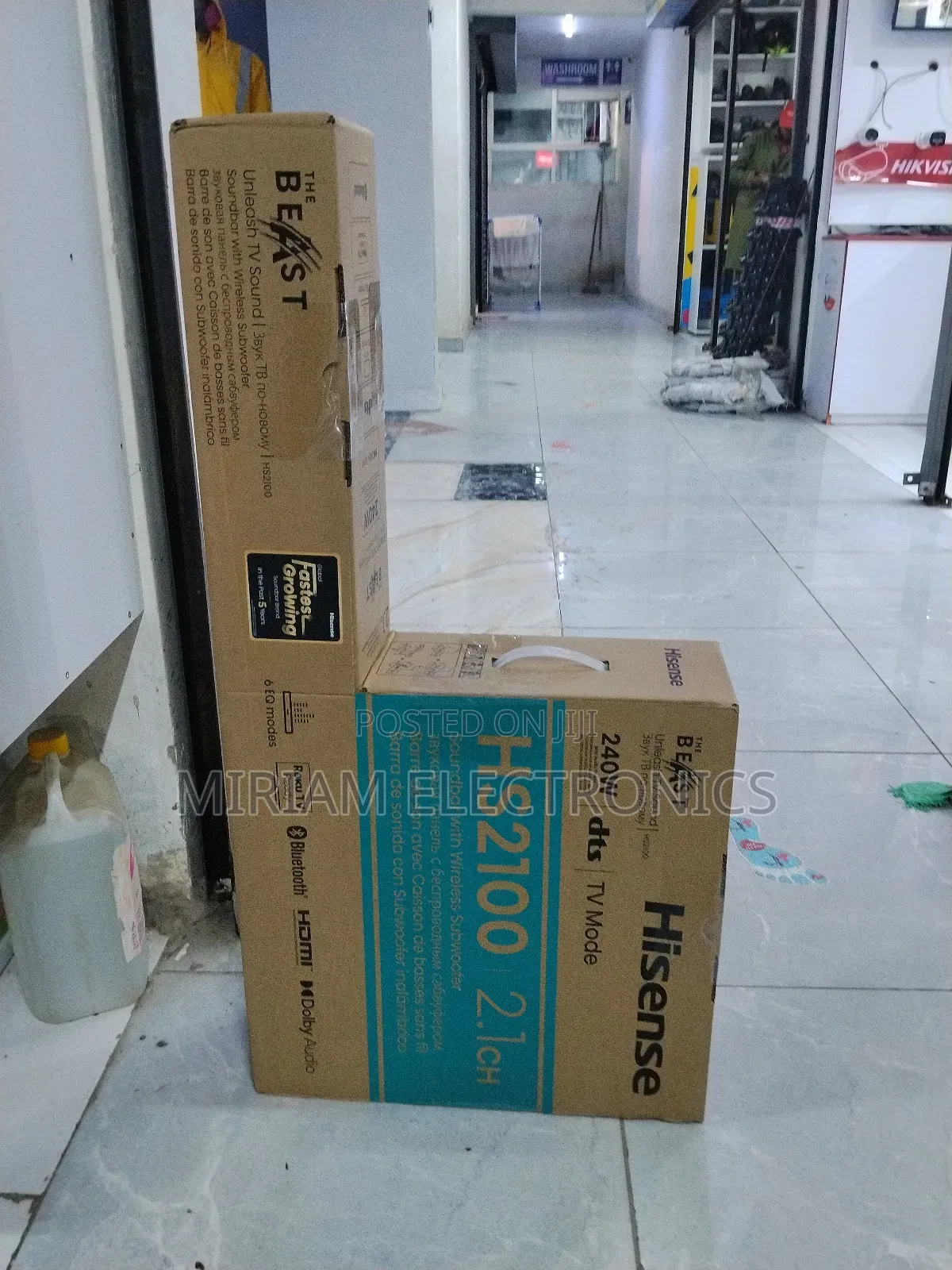 Hisense Hs2100 240watts Soundbar 2.1channel