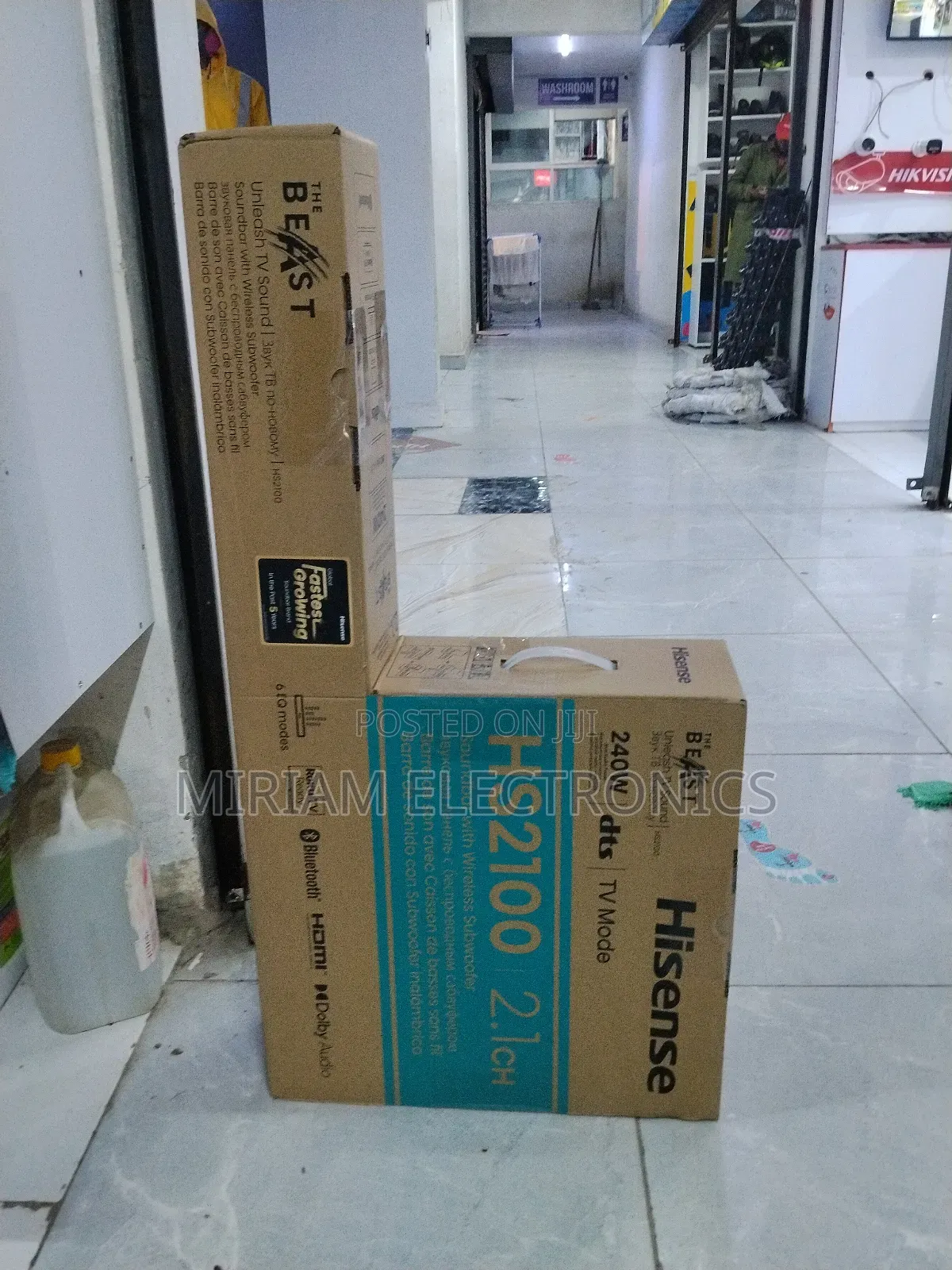 Hisense Hs2100 240watts Soundbar 2.1channel