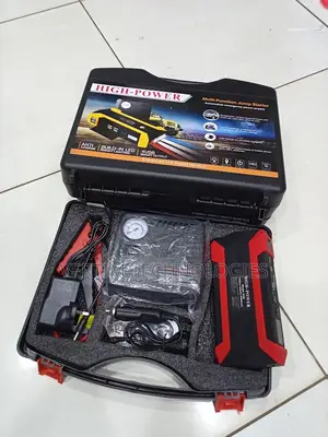 99800mah Vehicle Jump Starter With Tire Inflator for Emergency Use