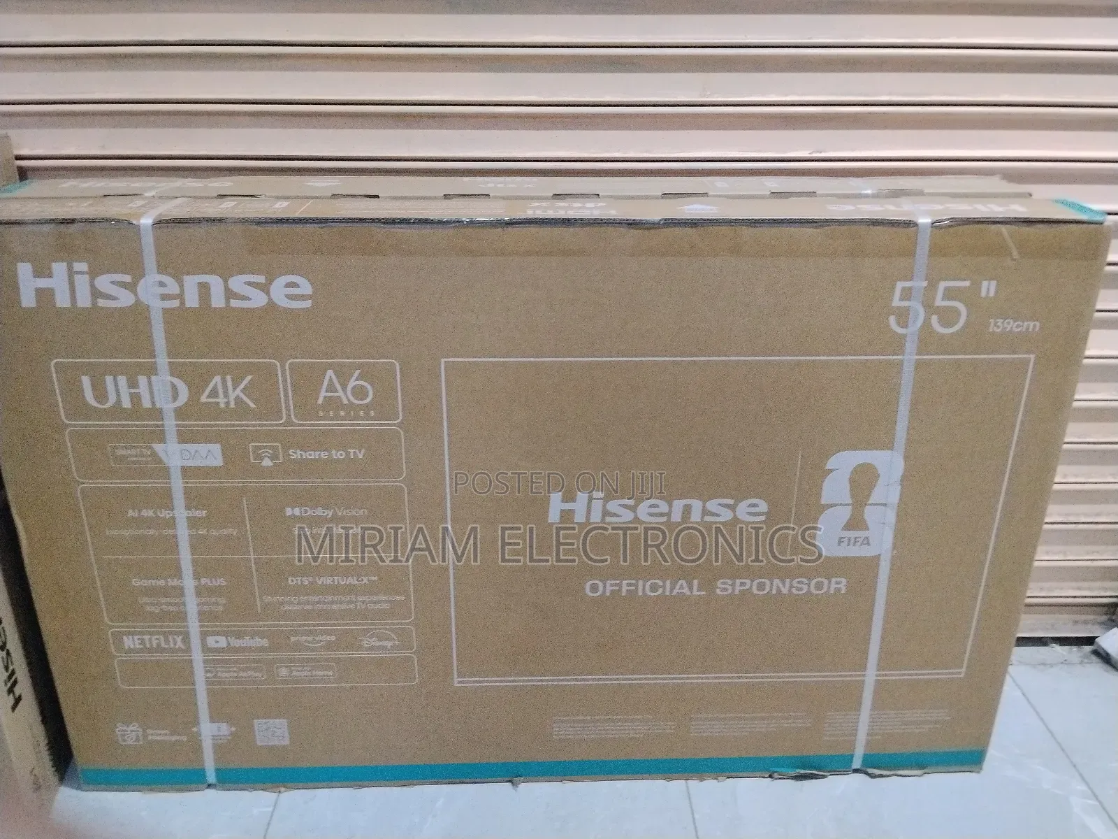 Hisense 55′′ 55a6 Series Smart Uhd Tv