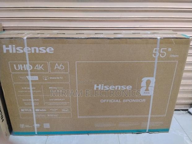 Hisense 55′′ 55a6 Series Smart Uhd Tv