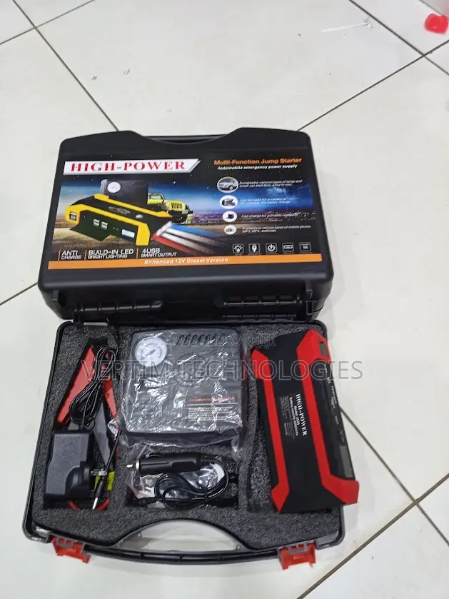 12v 99800mah Car Jump Starter With Multi-Function Power Bank