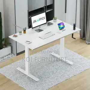 Office Desk : 1.2m Height Adjustable Electric Desk