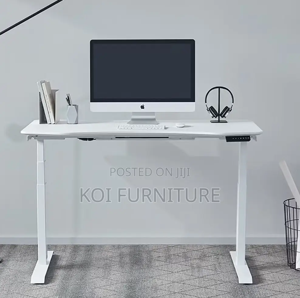 Office Desk : 1.2m Height Adjustable Electric Desk