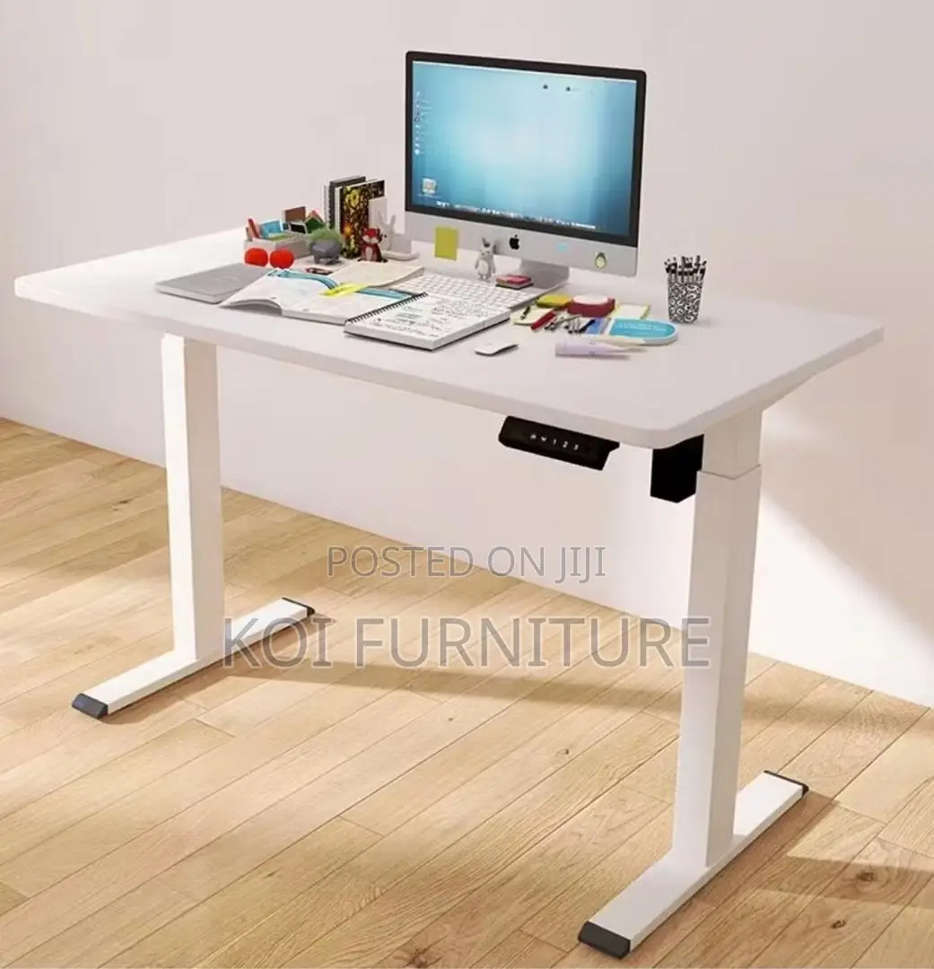 Office Desk : 1.2m Height Adjustable Electric Desk
