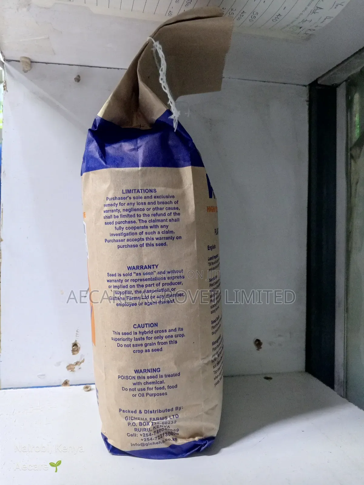 Maize Tsavo Seeds 4141 . 2kgs