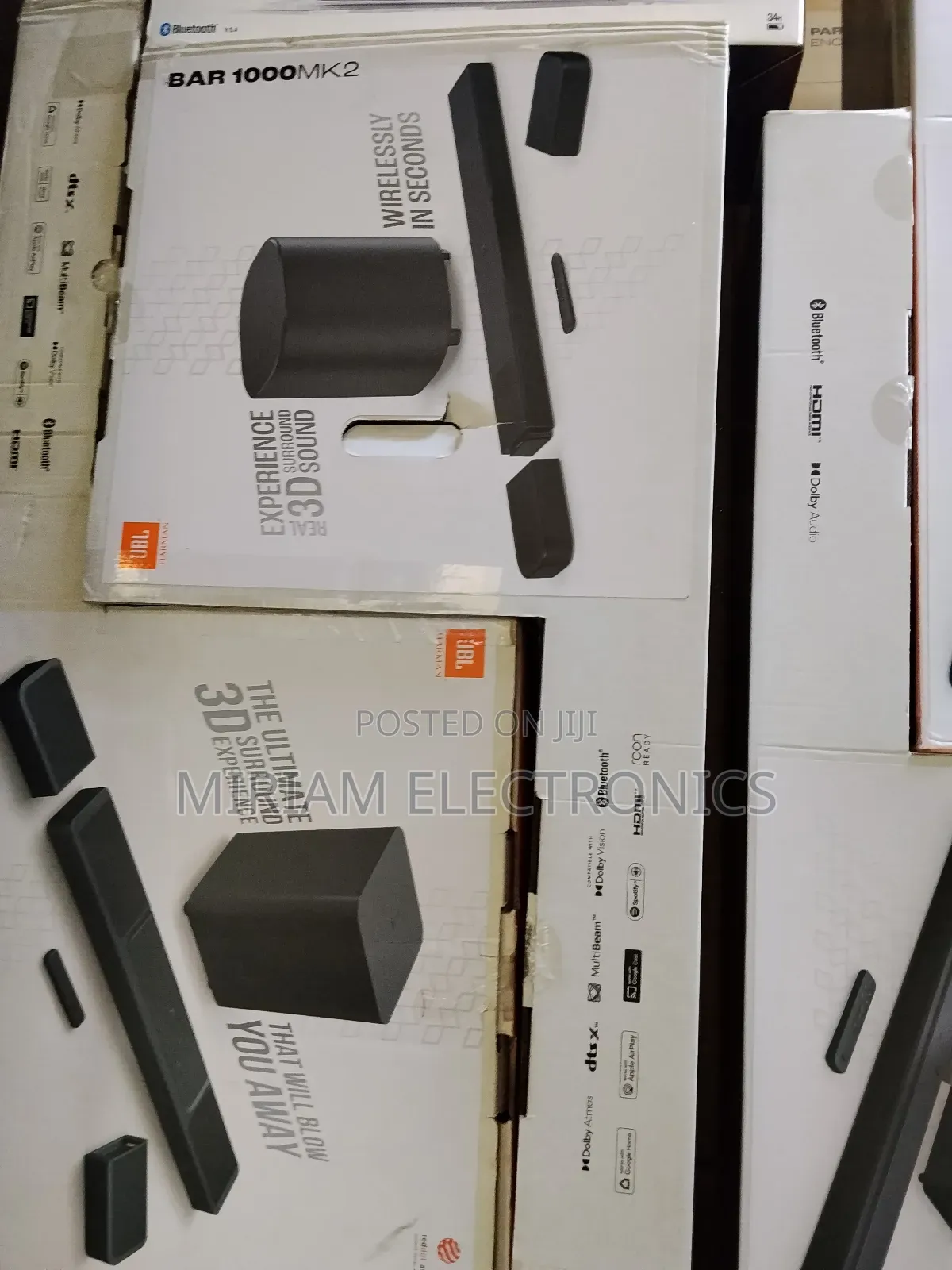 JBL Bar 1000mk2 7.1.4ch 960w Wireless Soundbar