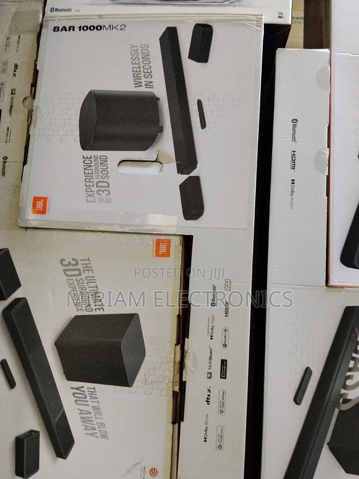 JBL Bar 1000mk2 7.1.4ch 960w Wireless Soundbar