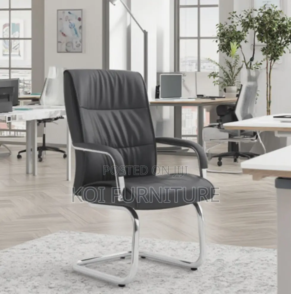 Office Chair :Executive Visitor Office With Nylon Aluminium Cantilever