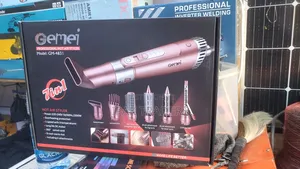 Gemei 7-in-1 Hot Air Styler Multi-Functional Hair Styling Tool