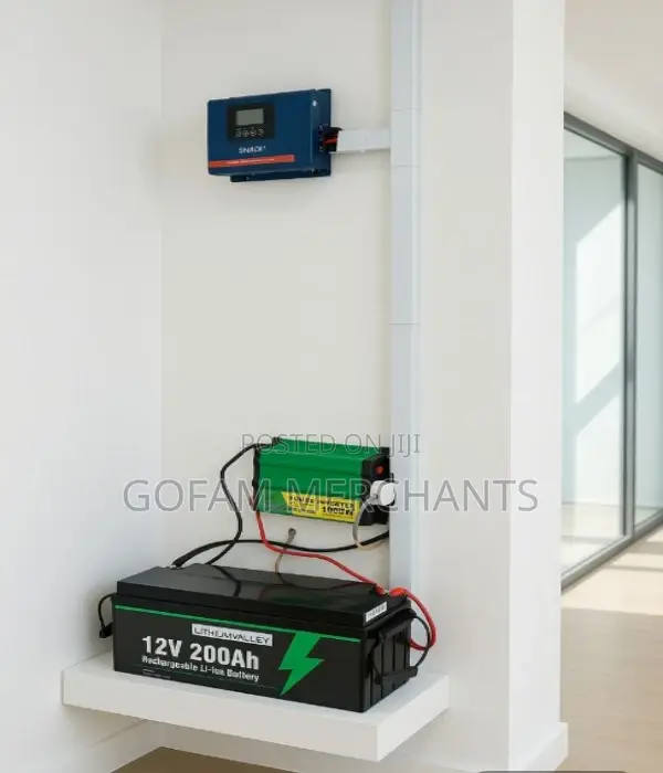 Lithium Valley 200ah Battery, 40a MPPT and 1000w Solar Inverter