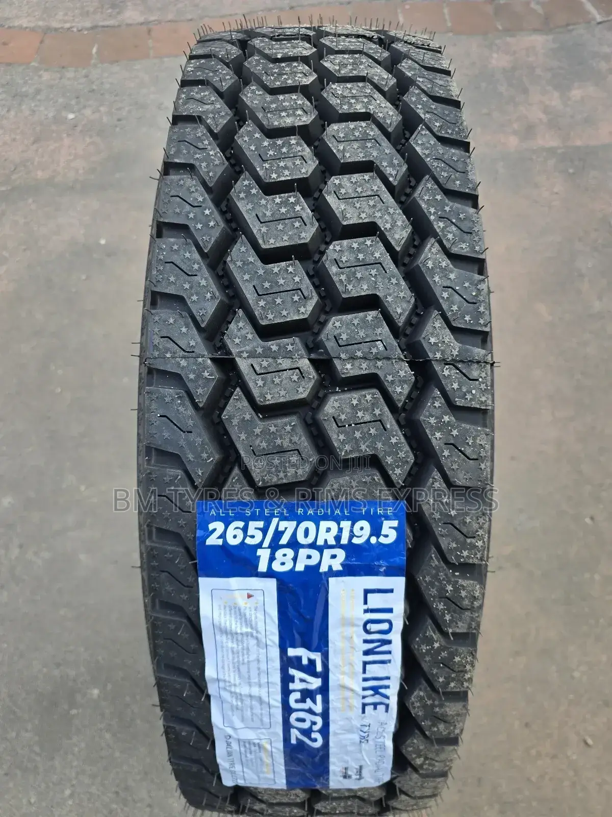 265/70 R19. 5 Lionlike Tyres (Diff)