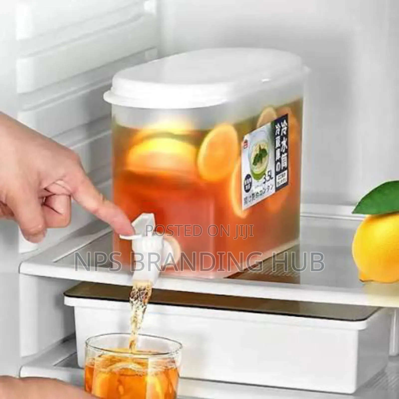 3.5l Table Top /Fridge Container With Dispenser Tap(P.O