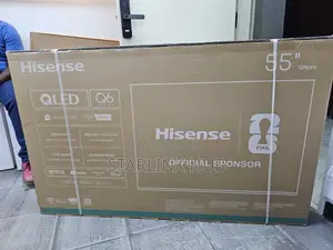 Hisense 55′′ Q6q Qled Vidaa Smart Tv – 55q6q(New Model)