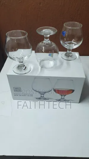 6 Pieces Short Wine Glasses 330ml