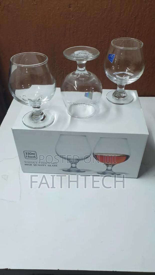 6 Pieces Short Wine Glasses 330ml