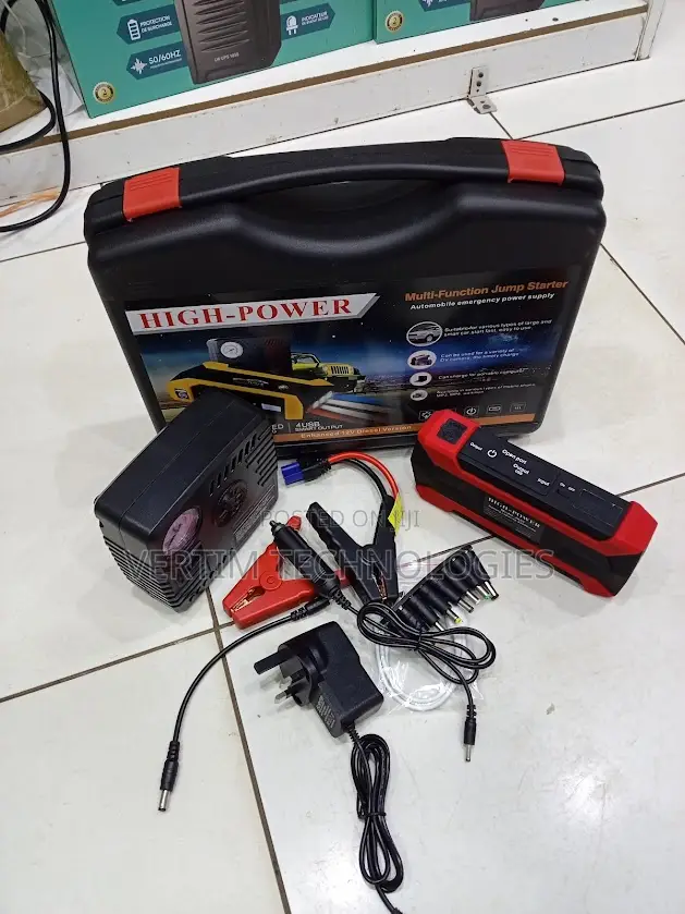 Heavy Duty High Power 99800mah Jump Starter Air Compressor Pump