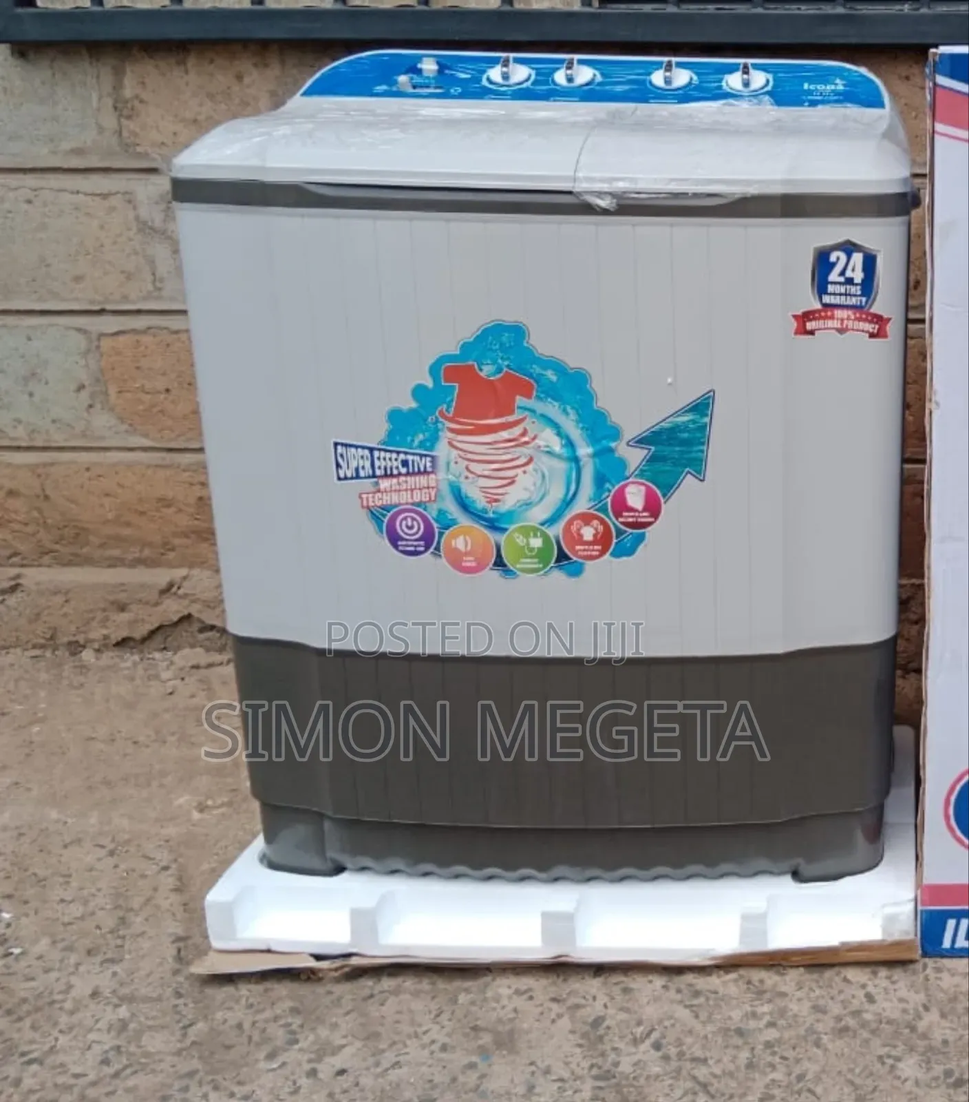 Powerful 13kg Icona Twin Tub Washer
