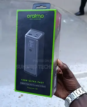 Oraimo 130w Ultra Fast Powerjet 130 Powerbank